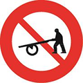 Cấm xe người kéo, đẩy